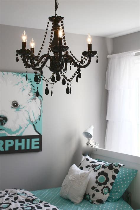 small black chandelier for bedroom